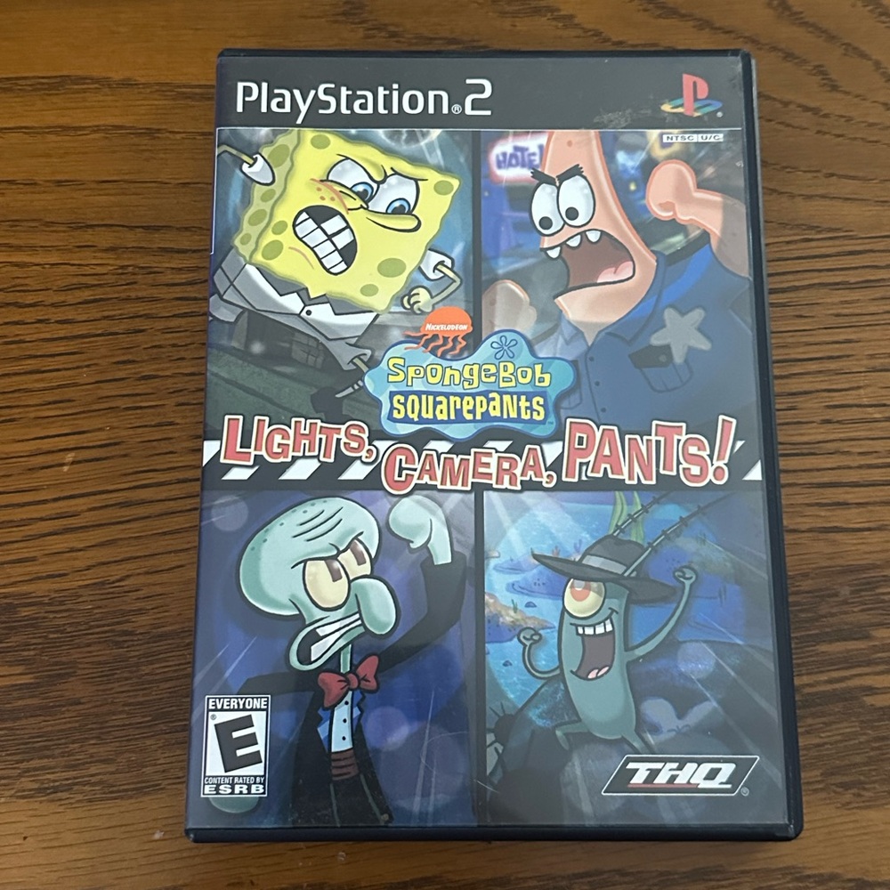 PlayStation 2 - SpongeBob SquarePants Lights, Camera, Pants